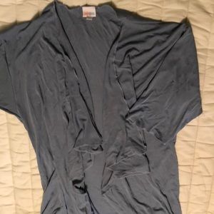 Lularoe Shirley drape neck knee-length cardigan
